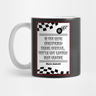 Mario Andretti Sports quotes Mug